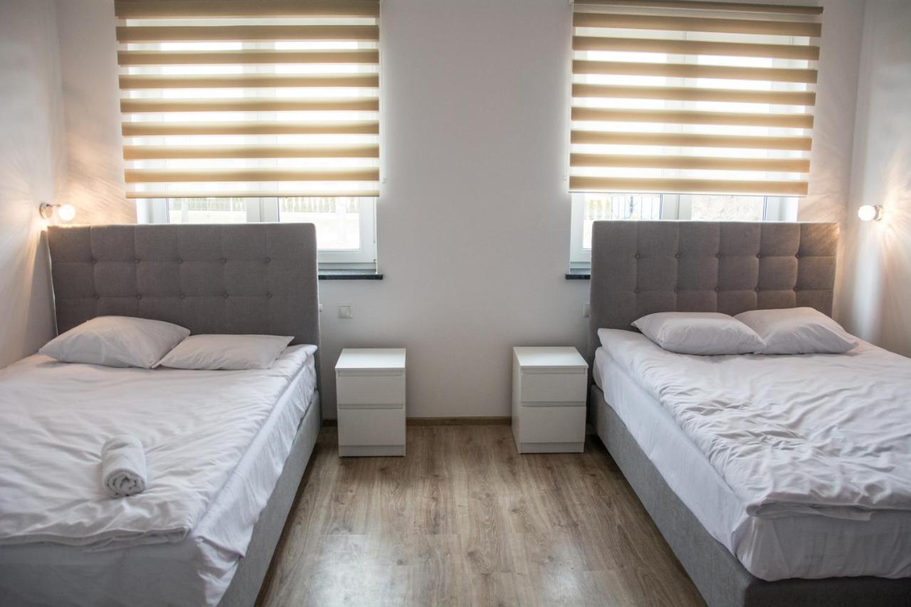 Checz Goscinna- Pokoje,Sauna,Jacuzzi, Sala Konferencyjna Grzybno Dış mekan fotoğraf